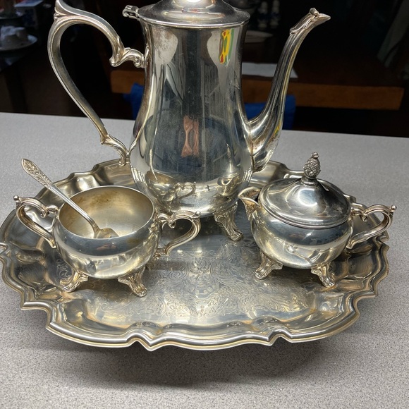 Silver coffee set